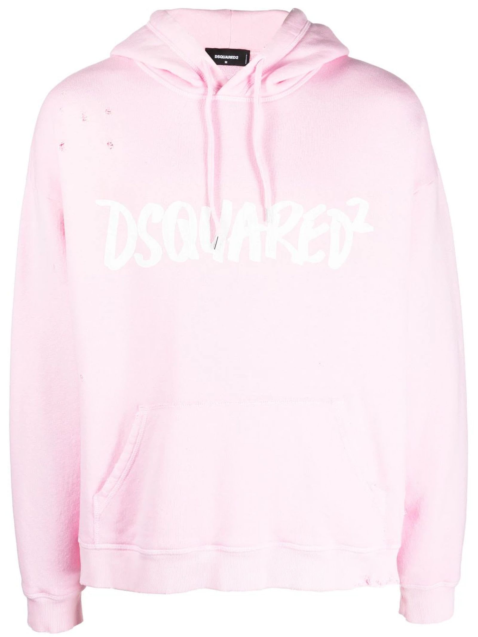 Dsquared2 棉质连帽卫衣