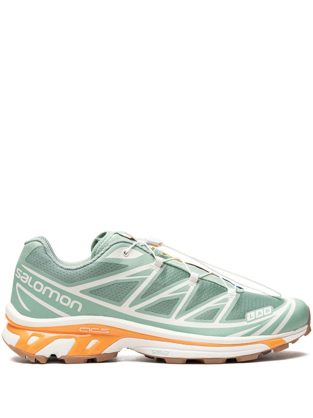 Salomon XT-6 低帮运动鞋 - 绿色