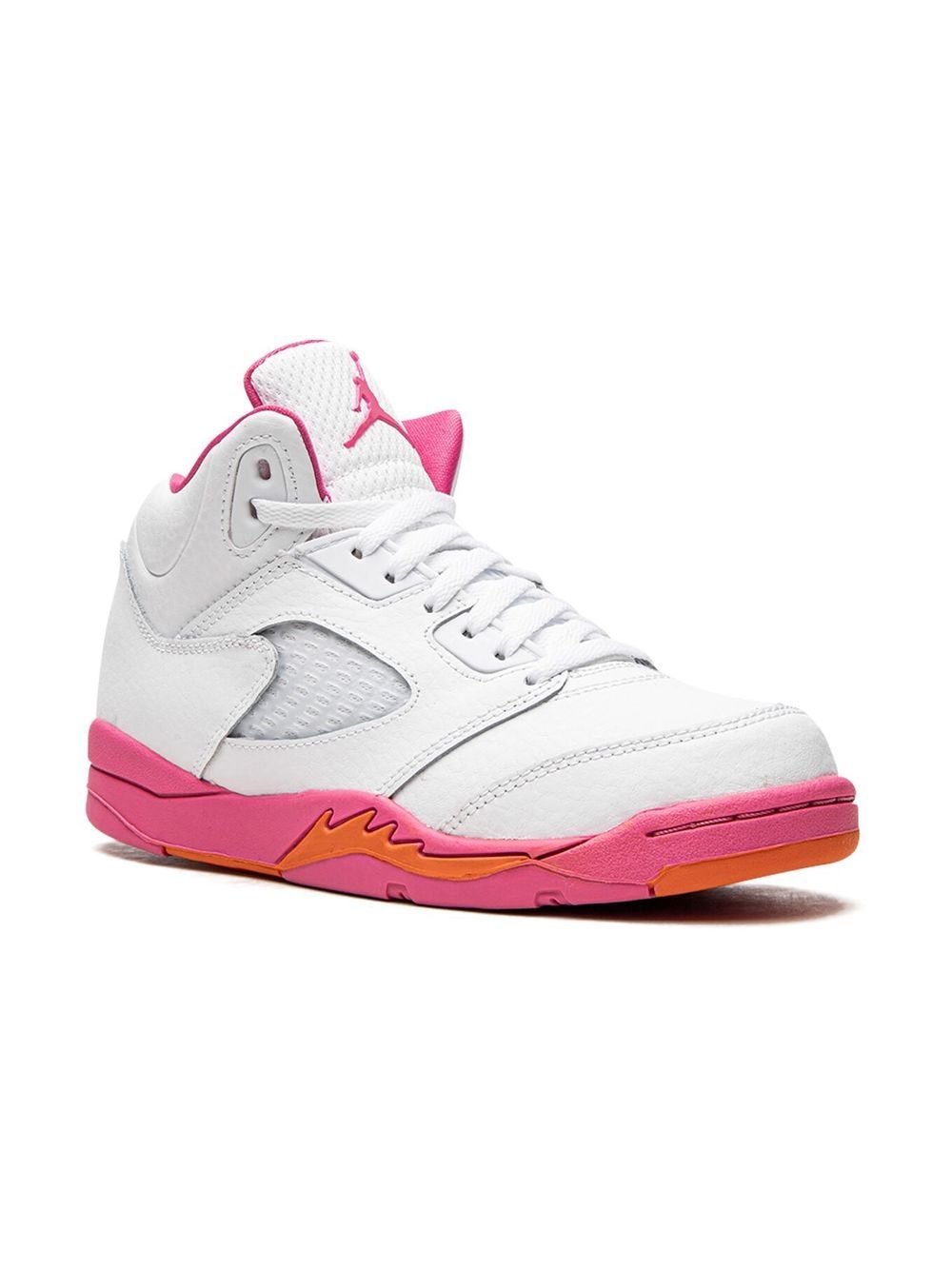 Jordan Kids Air Jordan Retro WNBA 5 运动鞋 - 白色