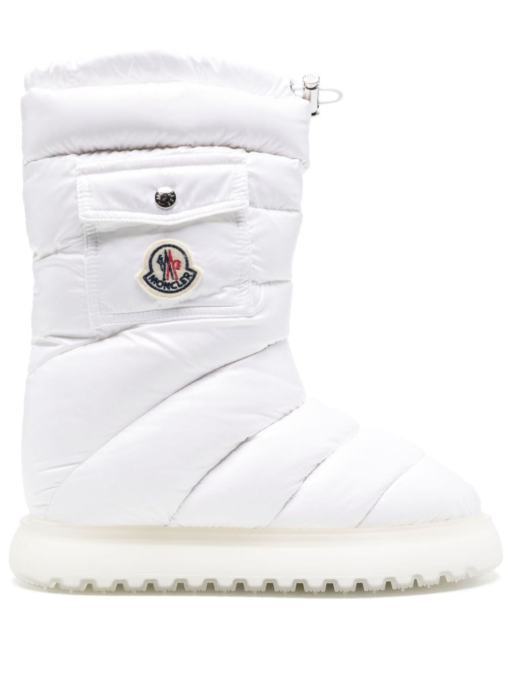 Moncler Gaia 填充雪靴 - 白色