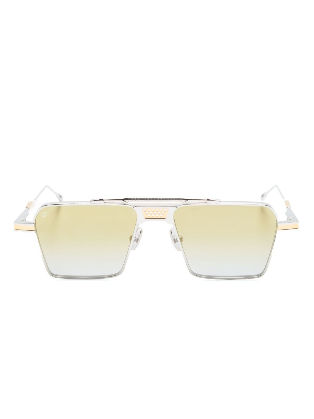 T Henri Eyewear Scud 有色镜片太阳眼镜 - 银色