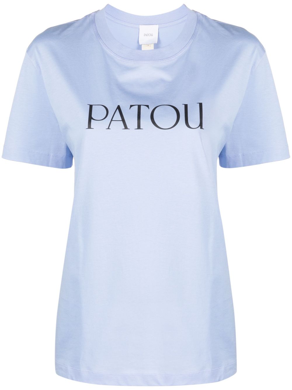 Patou logo印花T恤 - 蓝色