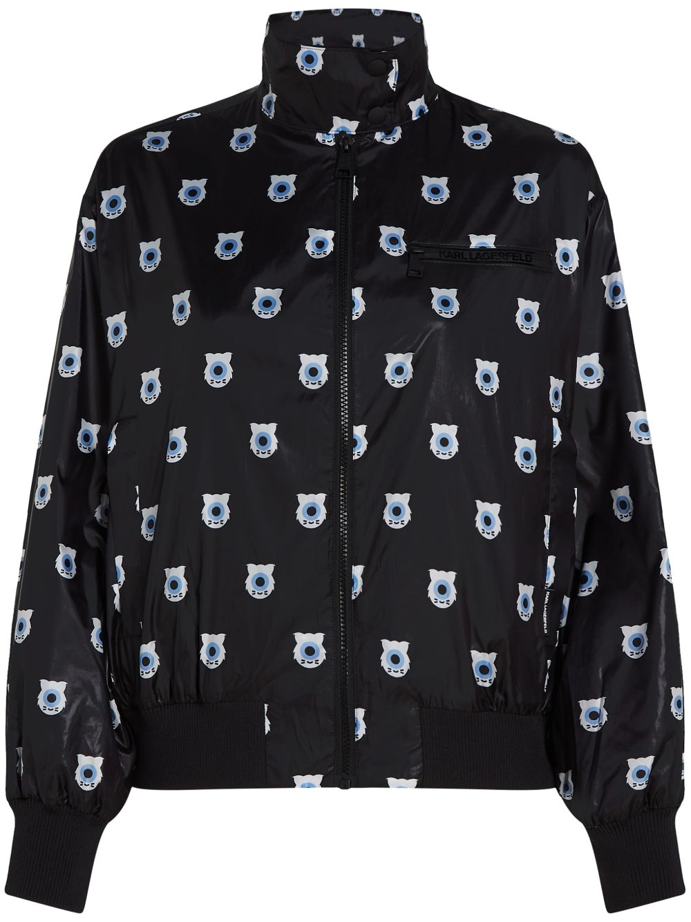 Karl Lagerfeld x Darcel Disappoints飞行员夹克 - 黑色