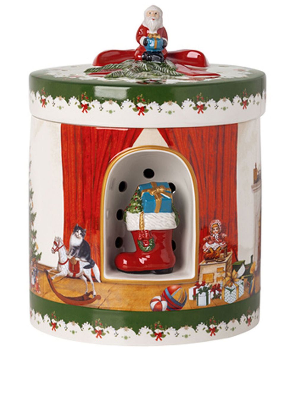 Villeroy & Boch Santa Brings Gifts 陶瓷盒 - 彩色