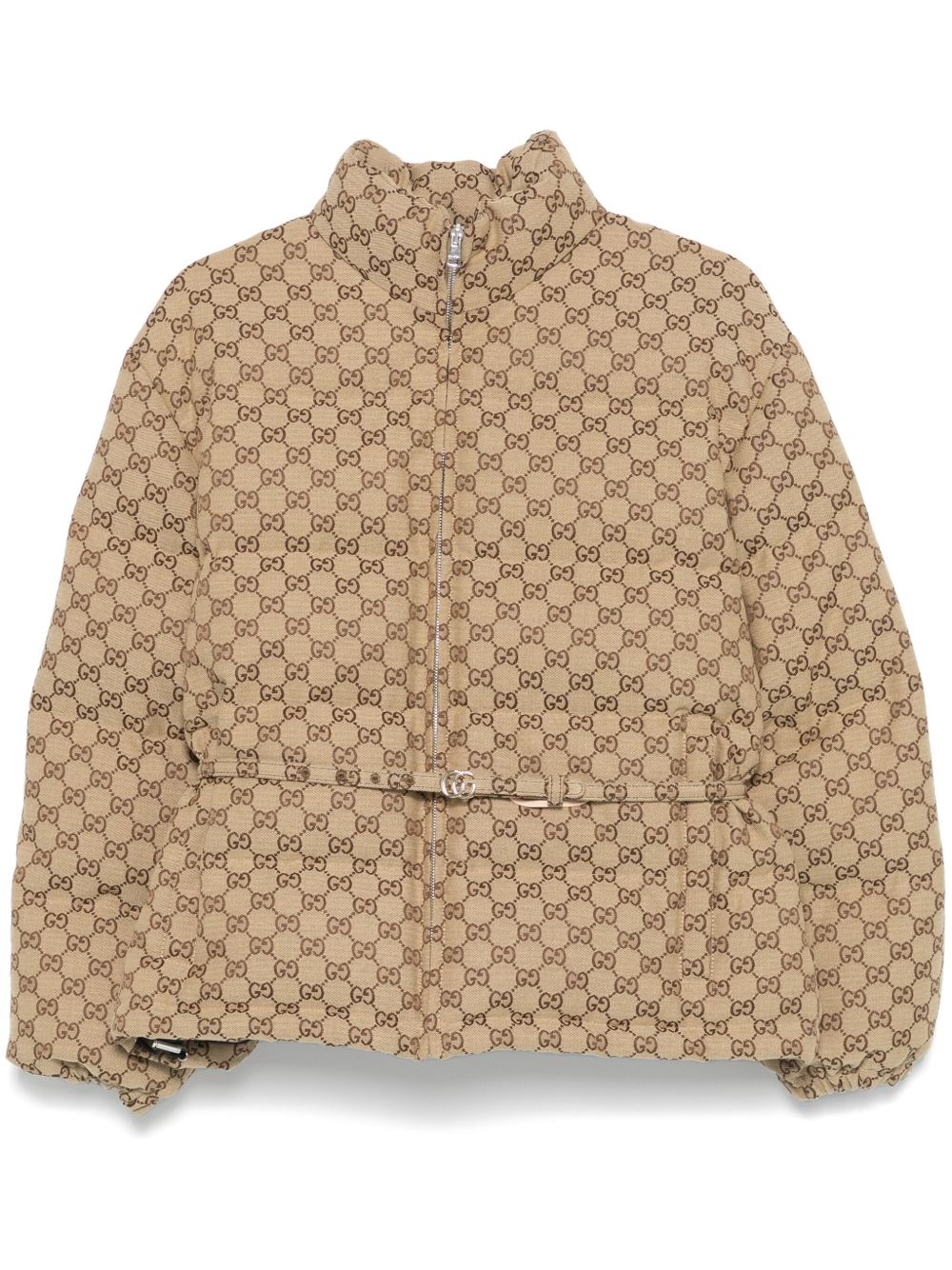 Gucci GG 帆布夹克 - 中性色