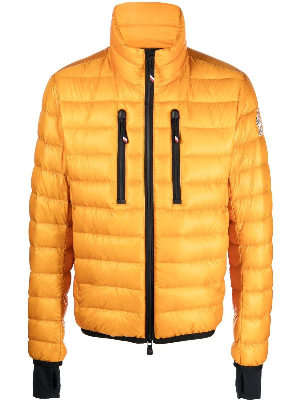 Moncler Grenoble 盟可睐·格勒诺布尔 羽绒填充标贴夹克 - 橘色