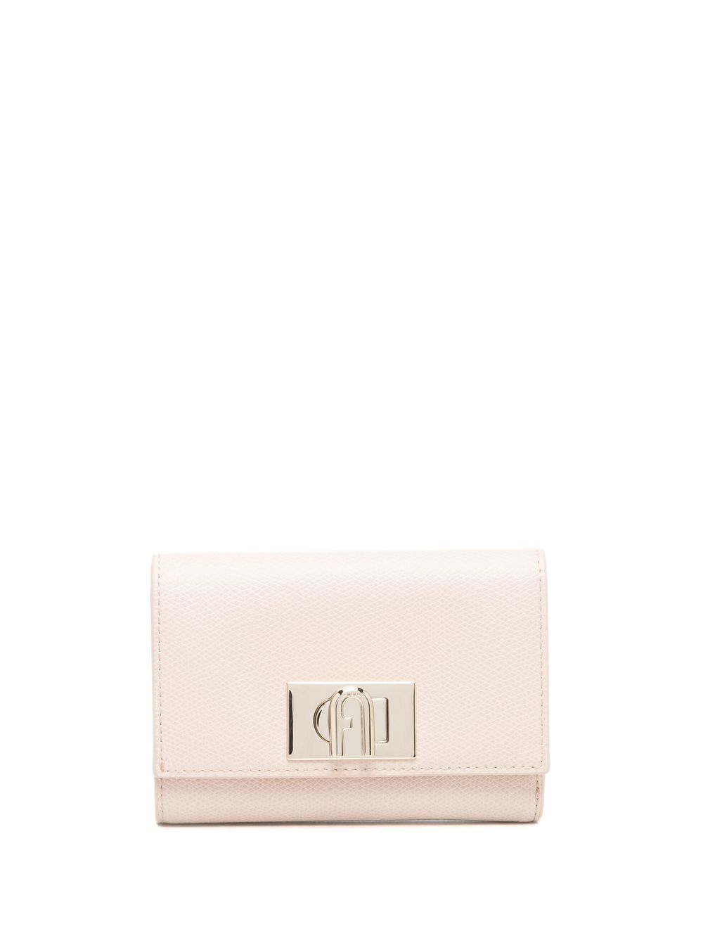 Furla logo标牌皮质钱包 - 中性色