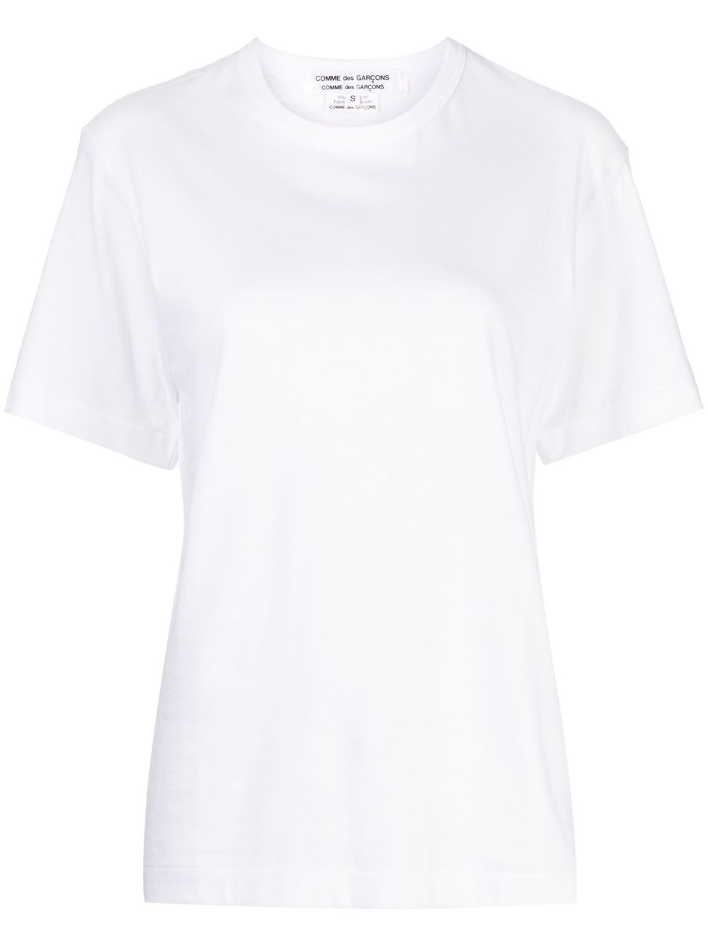 Comme Des Garçons Comme Des Garçons 纯色棉T恤 - 白色