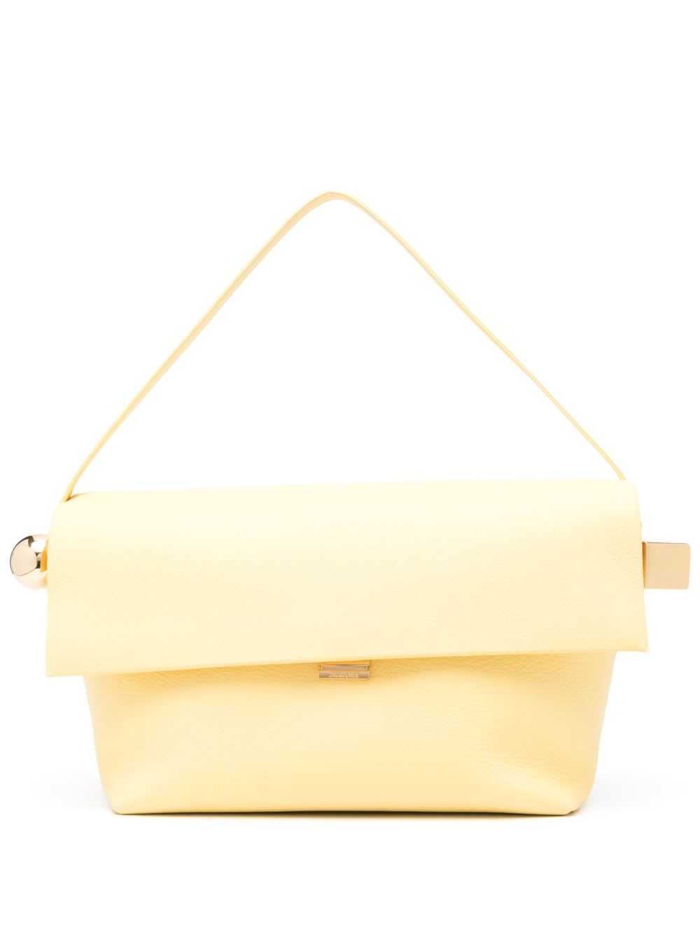 Jacquemus O grande Rond Carré 单肩包 - 黄色