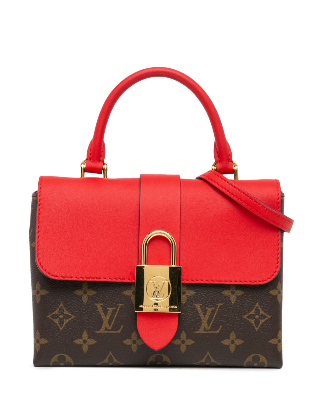 Louis Vuitton Pre-Owned Monogram Locky BB 斜挎包（2019年典藏款） - 红色