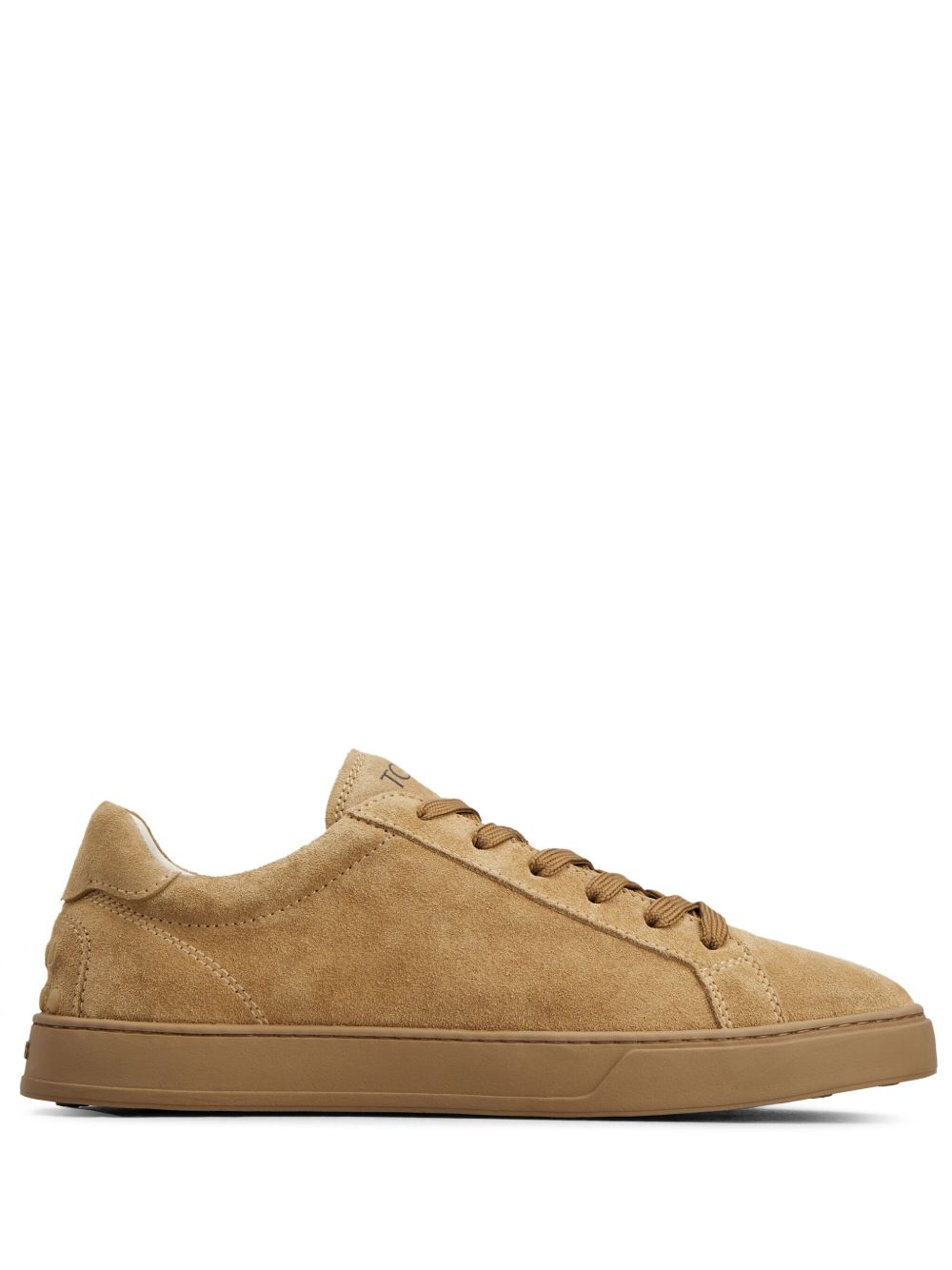 Tod's logo细节绒面皮运动鞋 - 中性色
