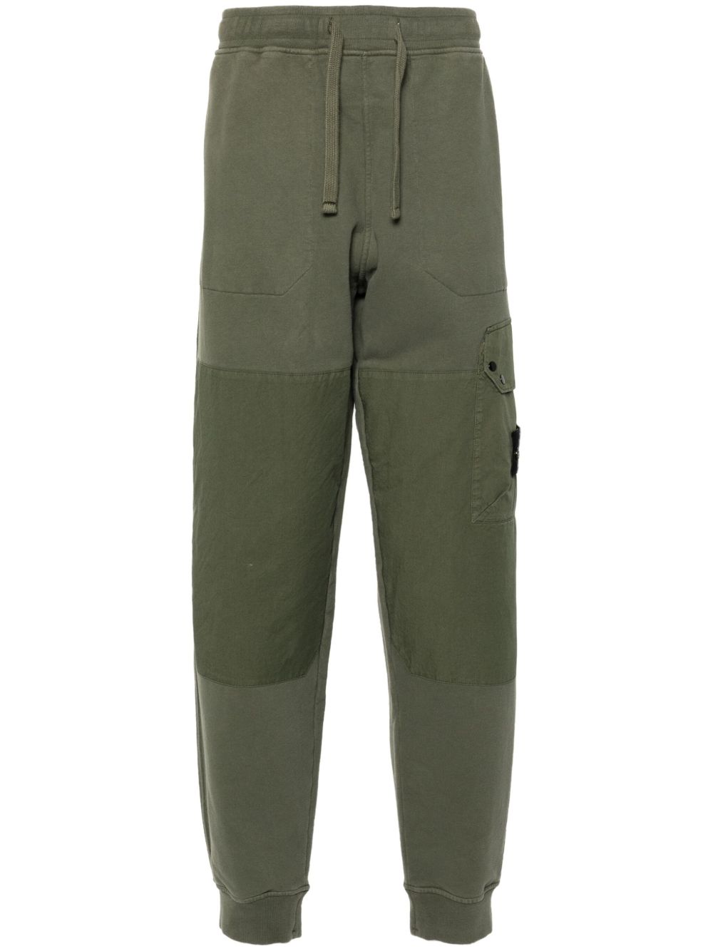 Stone Island 罗盘徽章运动裤 - 绿色