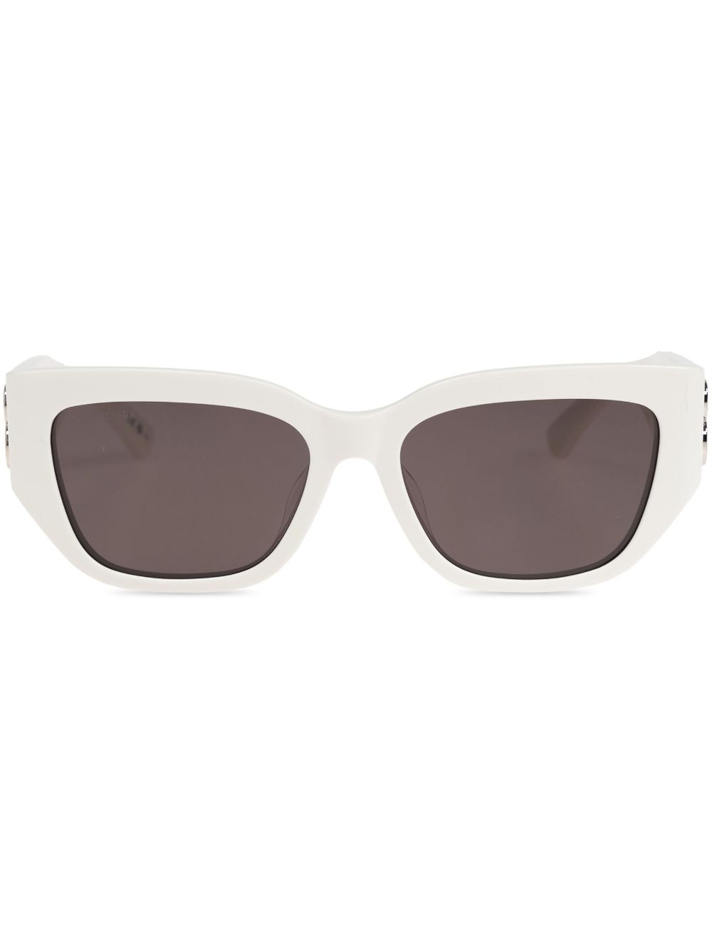 Balenciaga Eyewear BB logo太阳眼镜 - 白色