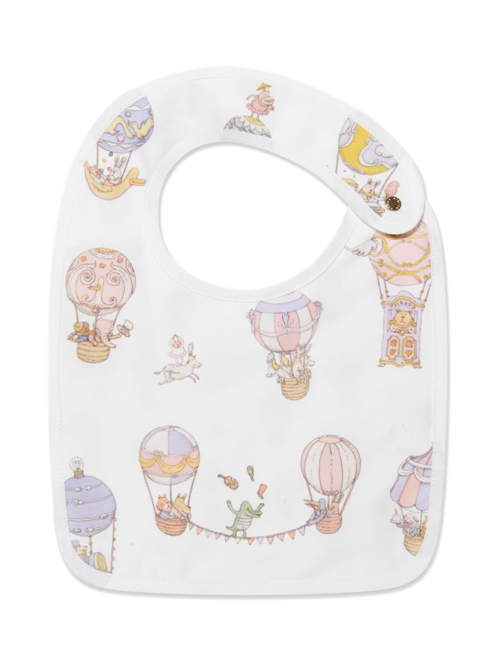 Atelier Choux Balloon 印花围兜 - 白色