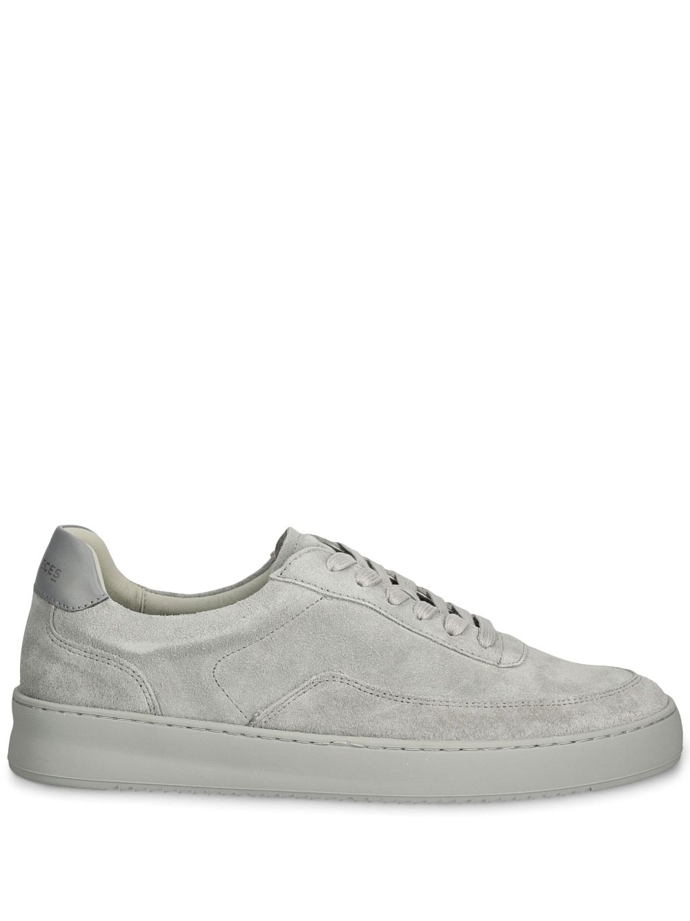 Filling Pieces 皮质运动鞋 - 灰色