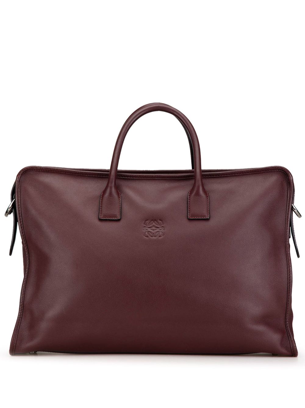 Loewe Pre-Owned 20th Century Leather Amazona business bag - 红色