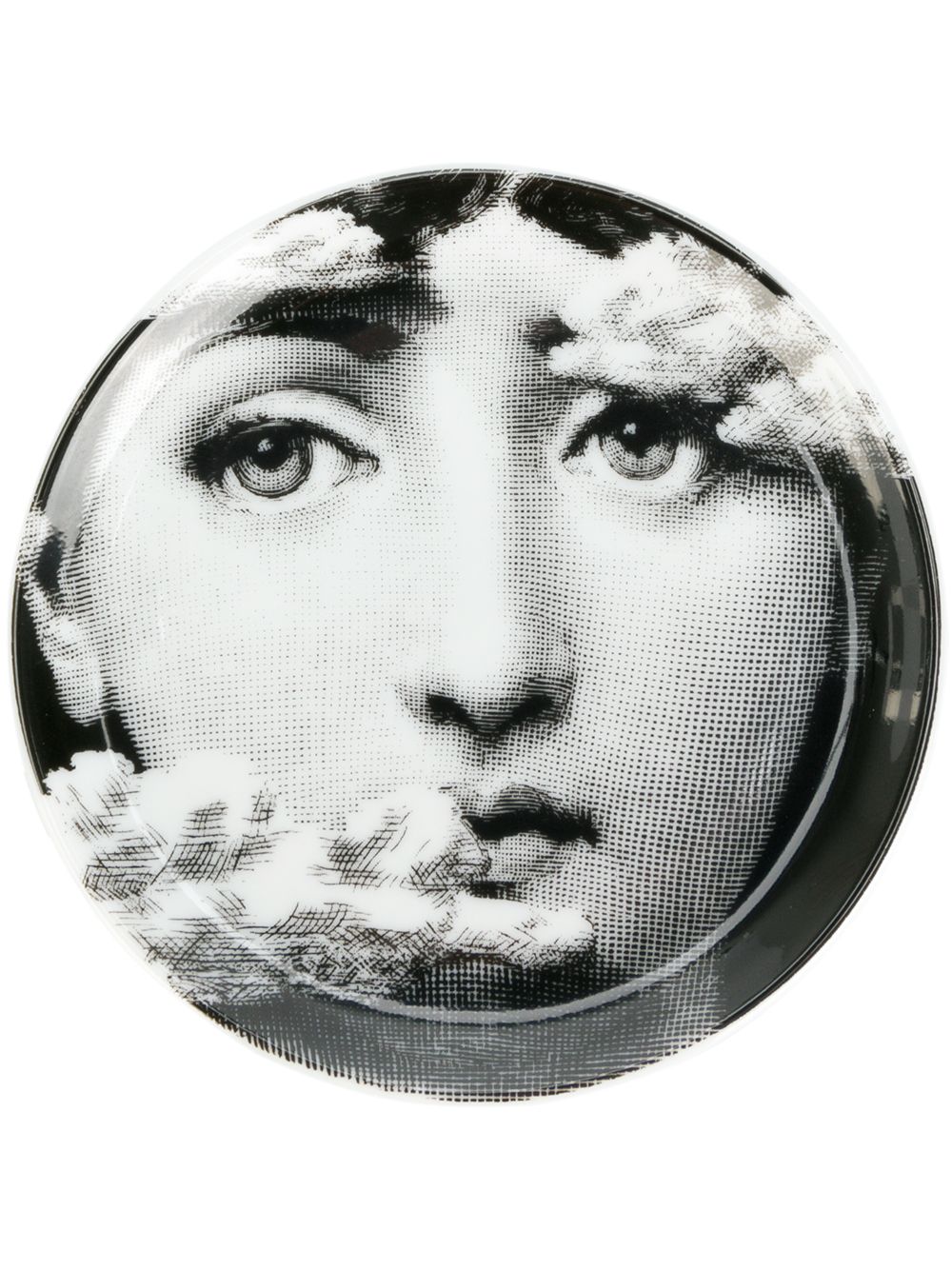 Fornasetti Tema e Variazioni 139 杯垫 - 黑色