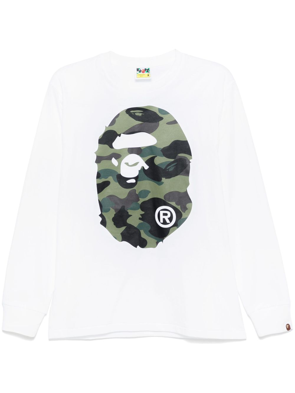 A BATHING APE® 1ST Camo Big Ape Head T恤 - 白色