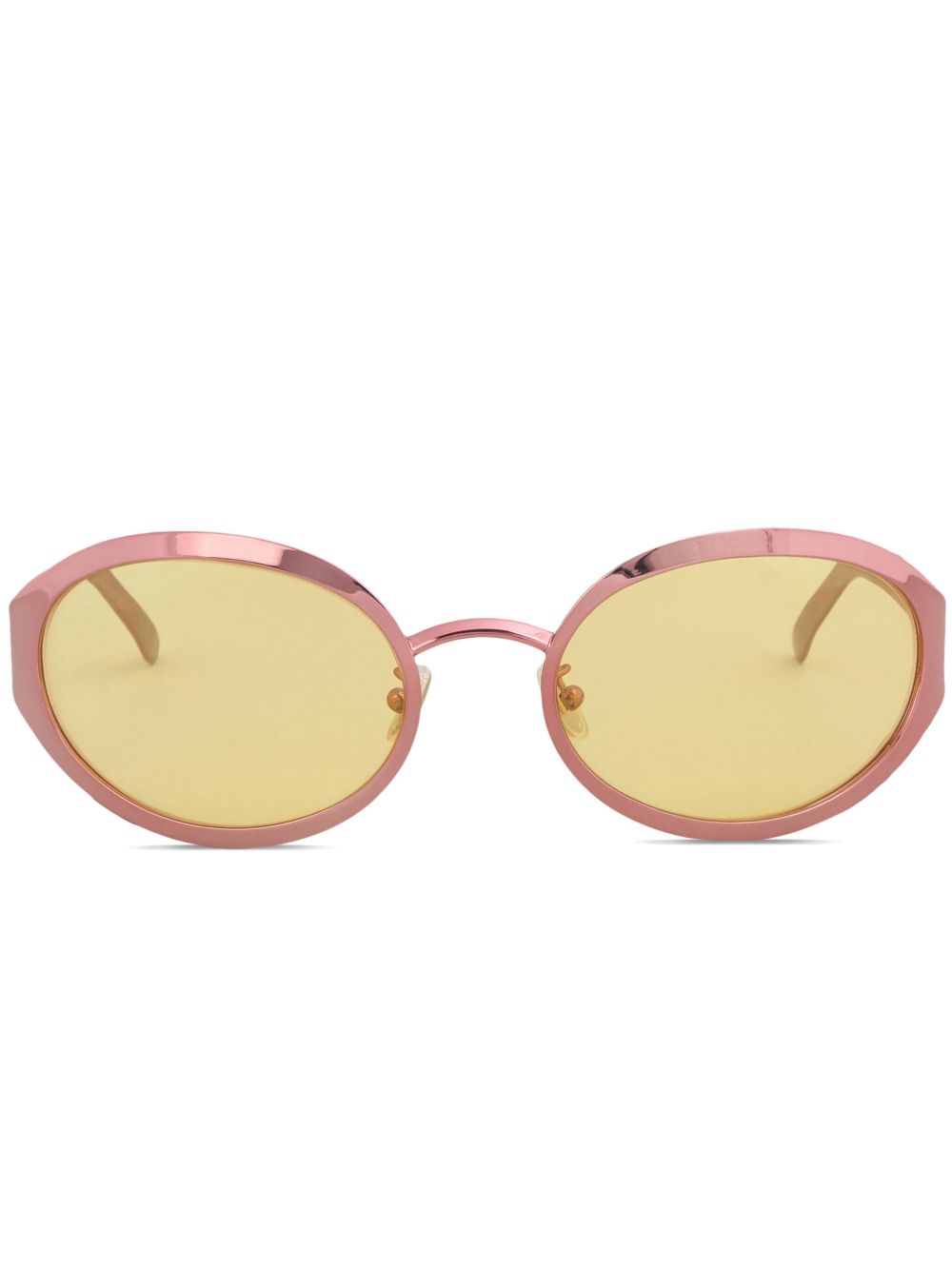 Marni Eyewear To-Sua 椭圆形框太阳眼镜 - 粉色
