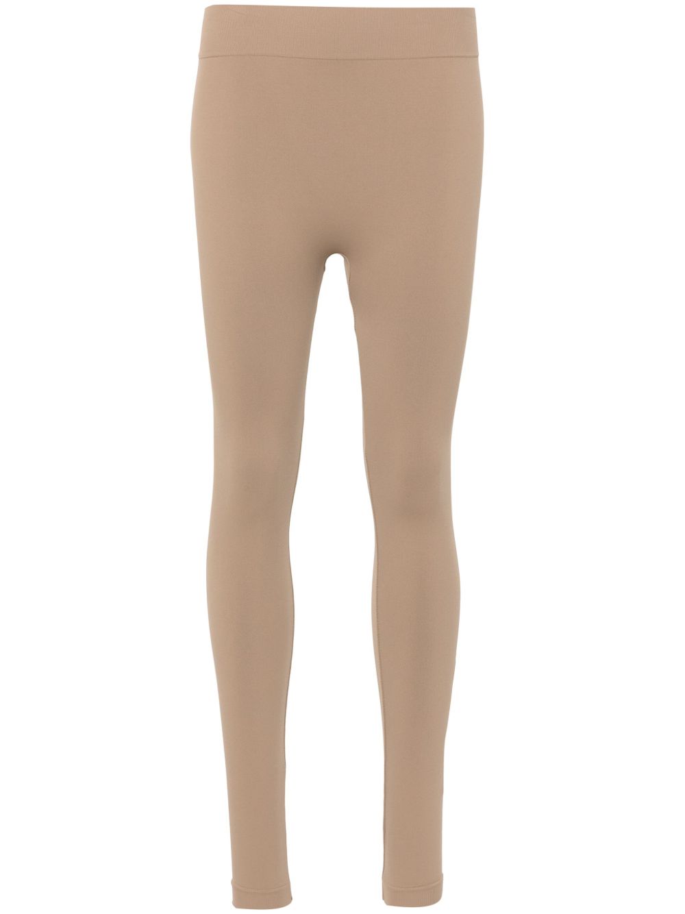 'S Max Mara Basilea logo提花打底裤 - 褐色