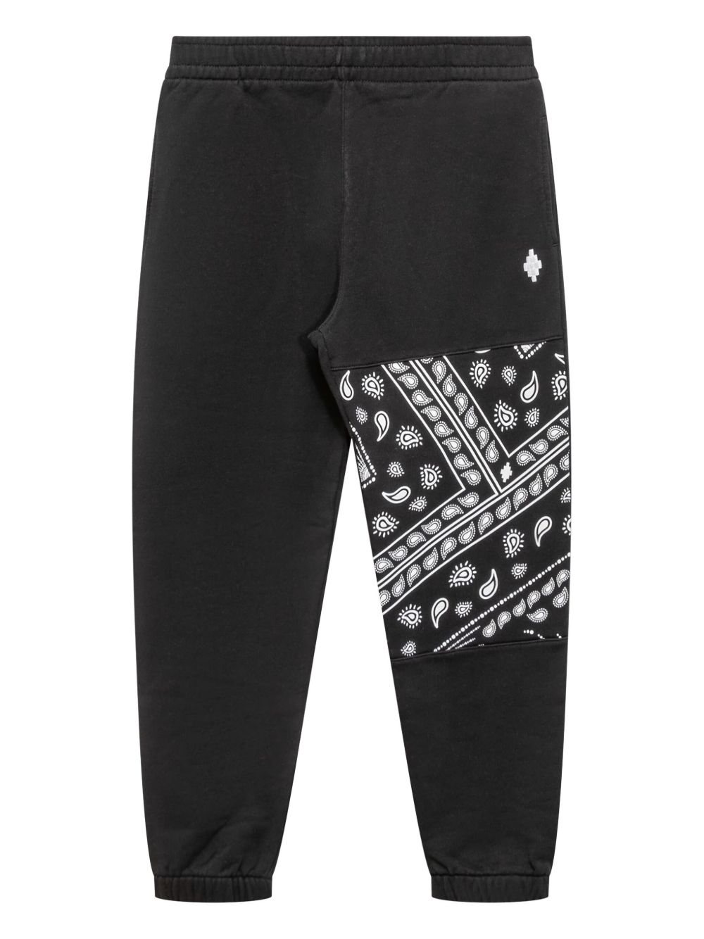 Marcelo Burlon County Of Milan Kids 头巾印花运动裤 - 黑色