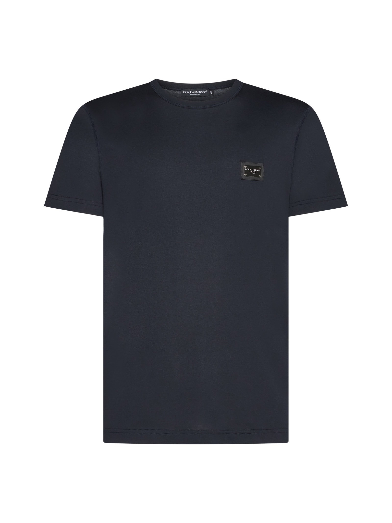 Dolce & Gabbana T-shirt With Logo Plaque