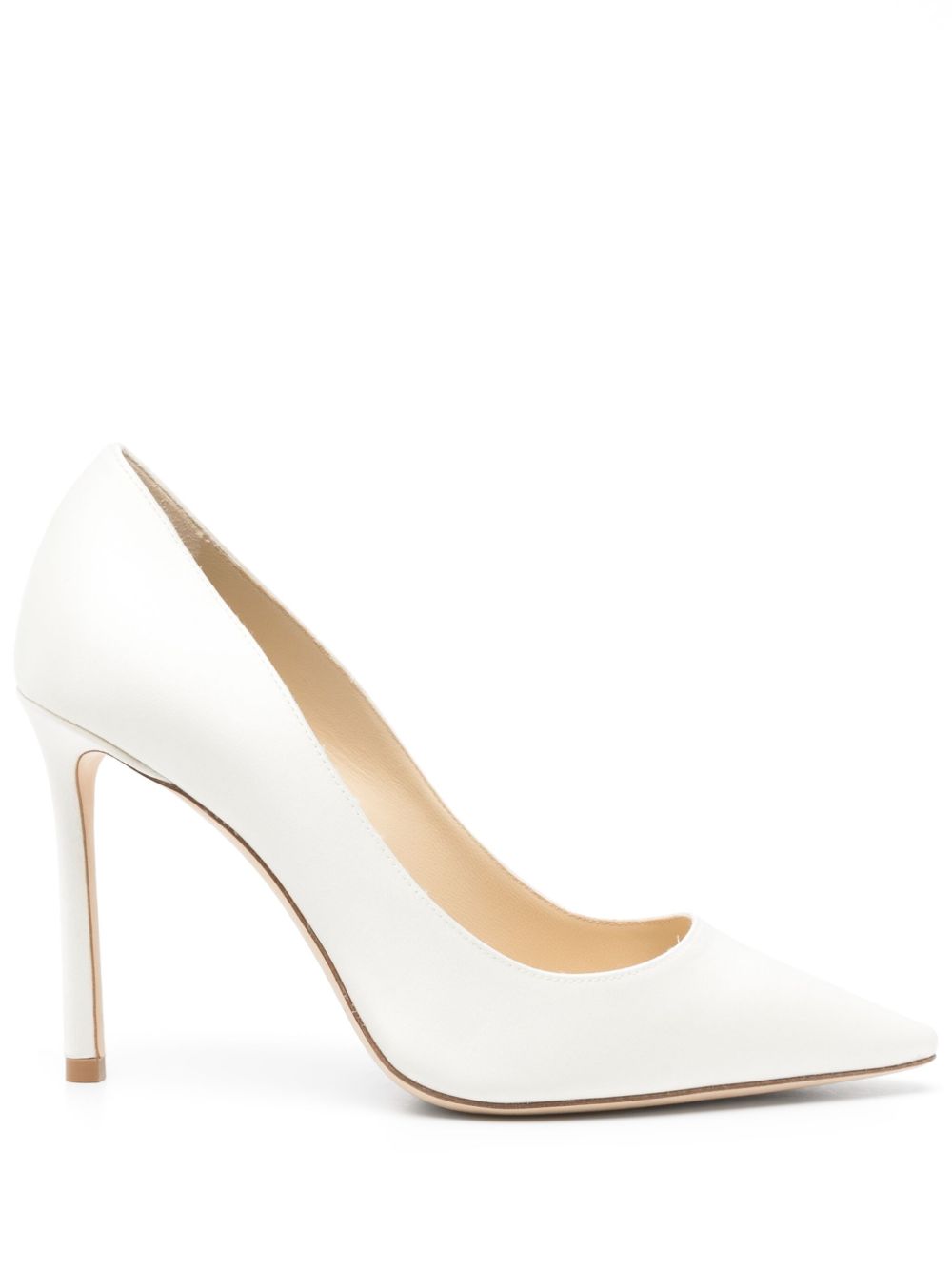 Jimmy Choo Pre-Owned Romy 高跟鞋（典藏款，10厘米） - 白色