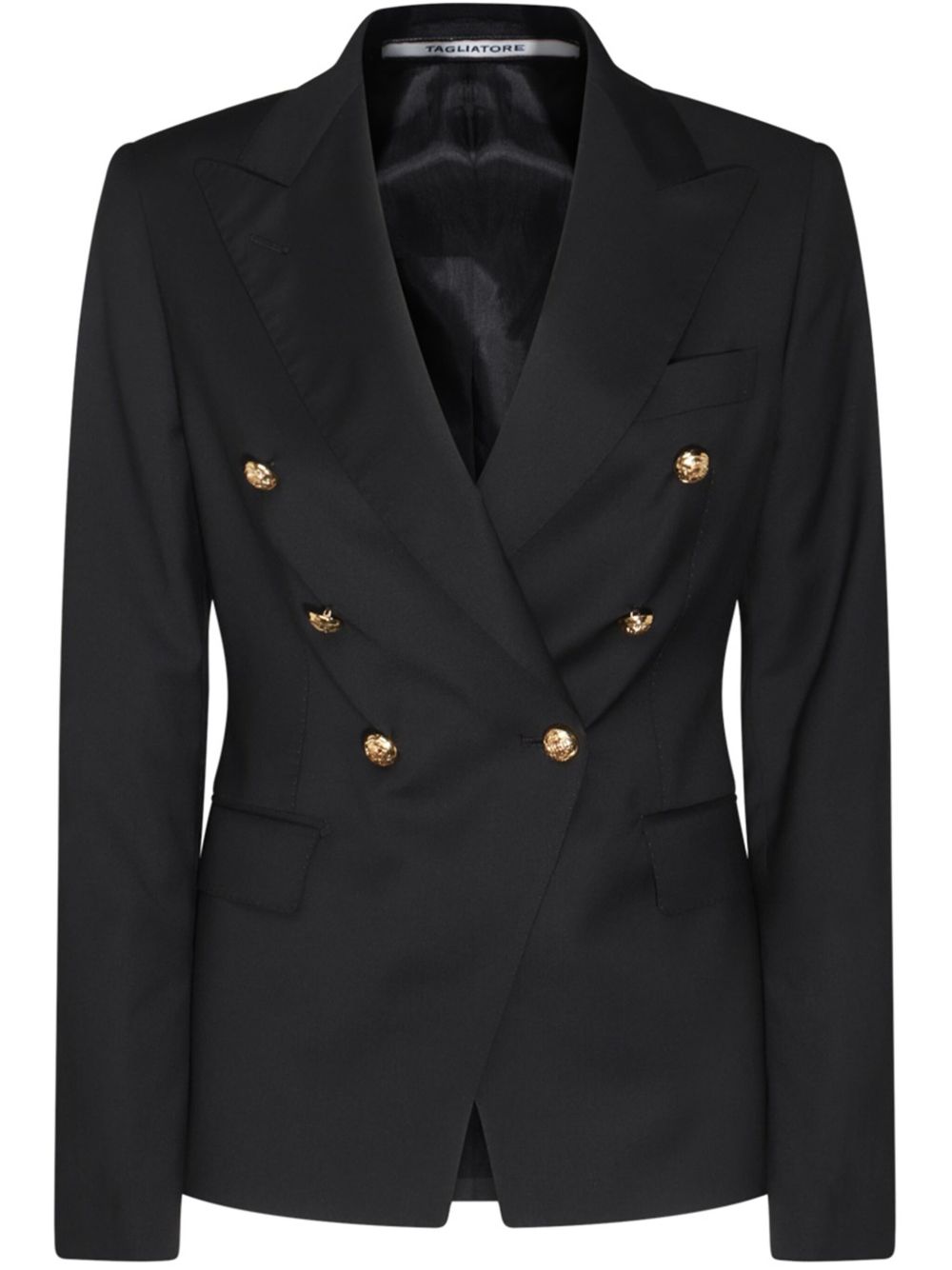 Tagliatore double-breasted blazer - 黑色