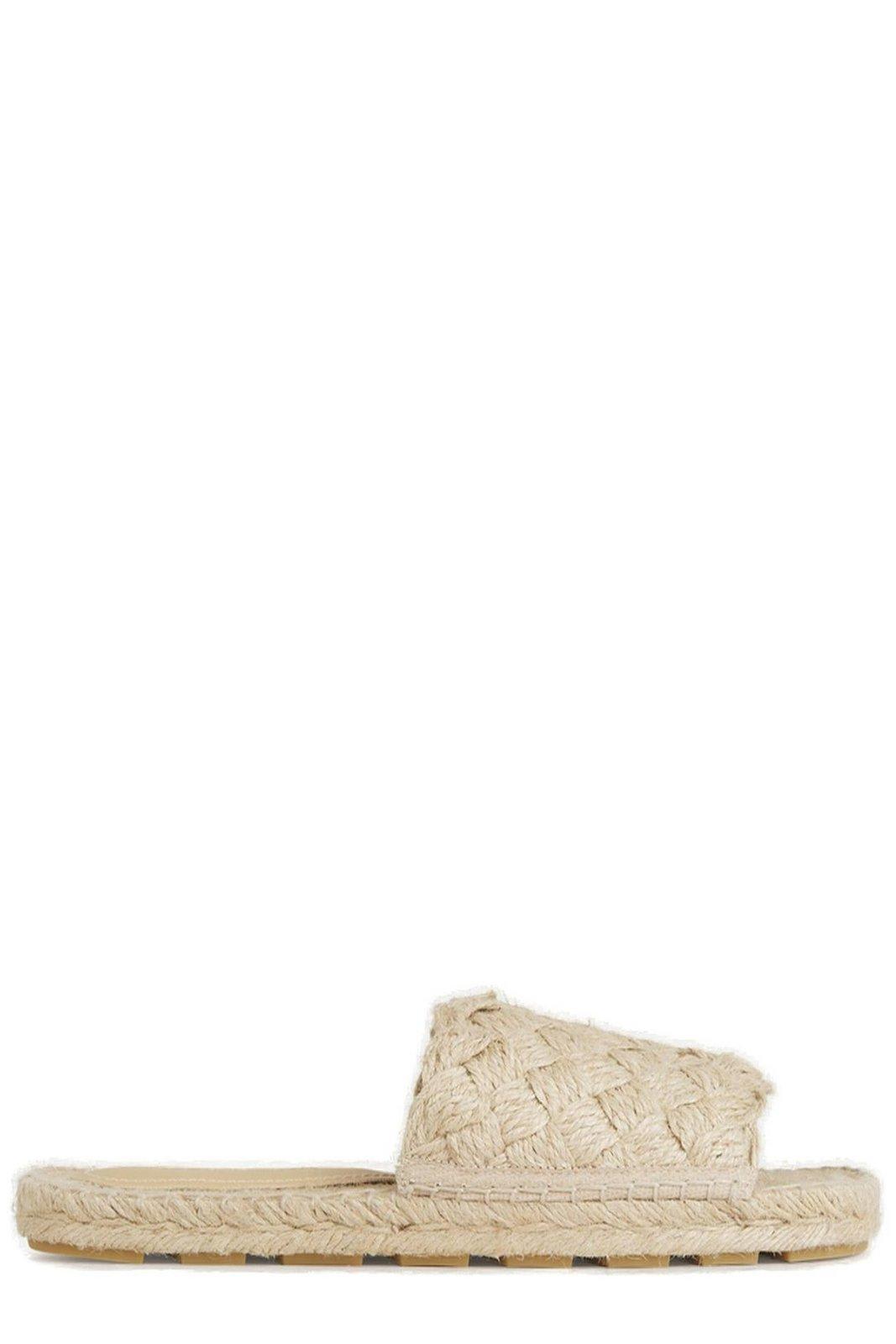Bottega Veneta 黄麻Jack拖鞋