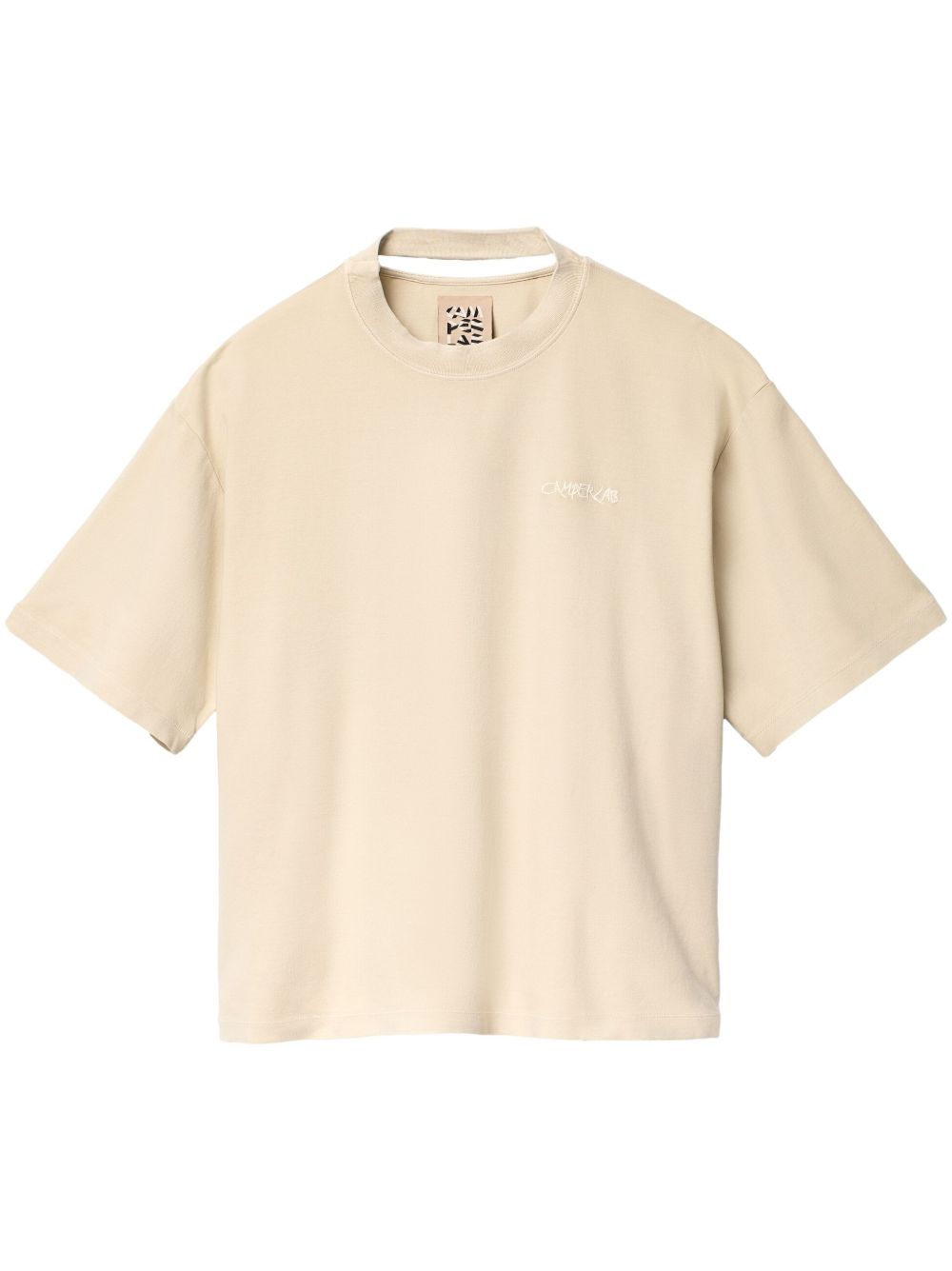 CamperLab logo刺绣棉T恤 - 中性色