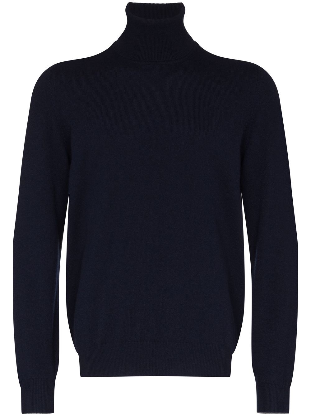 Brunello Cucinelli 高领羊绒毛衣 - 蓝色