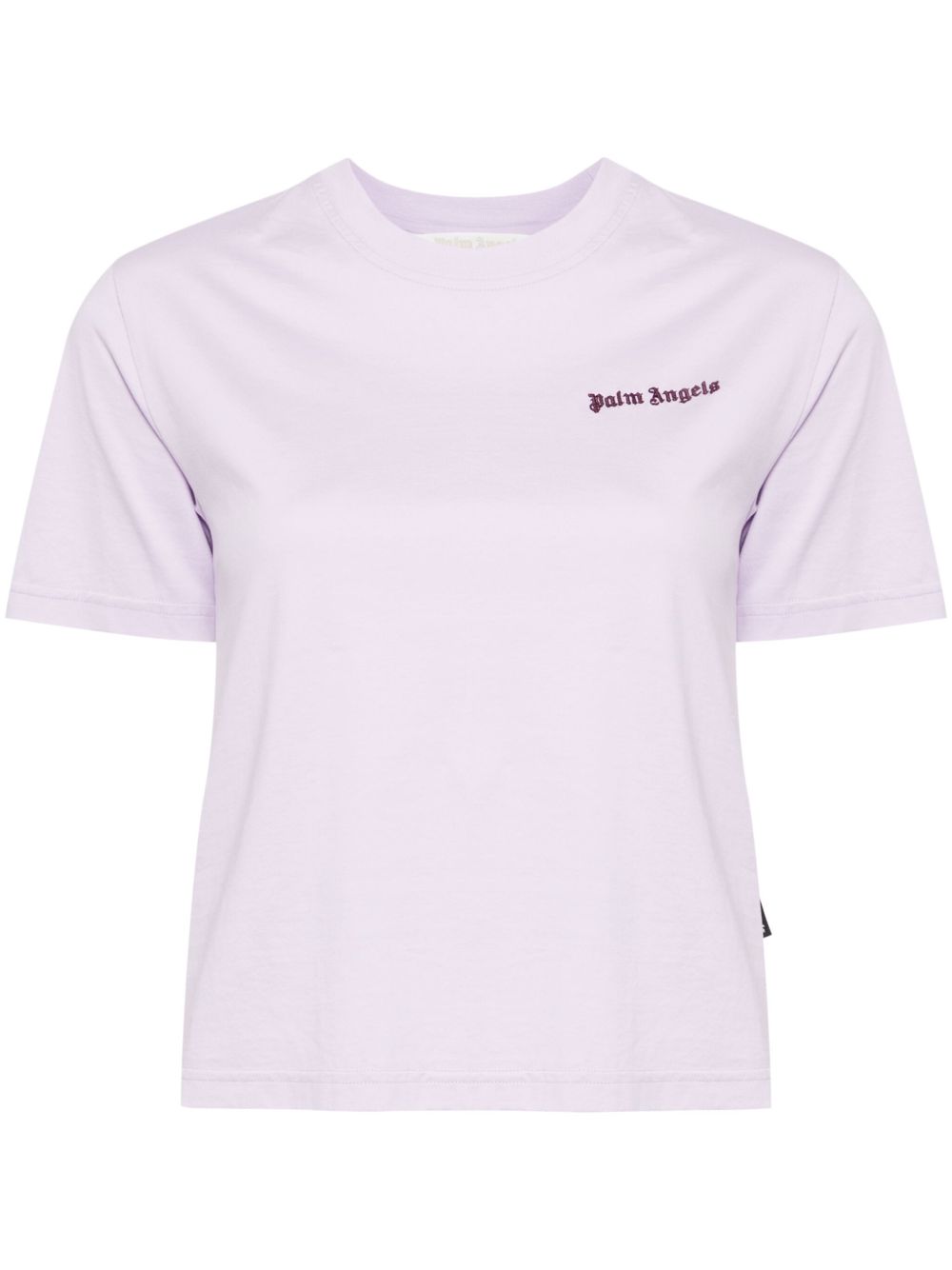 Palm Angels logo贴身T恤 - 紫色