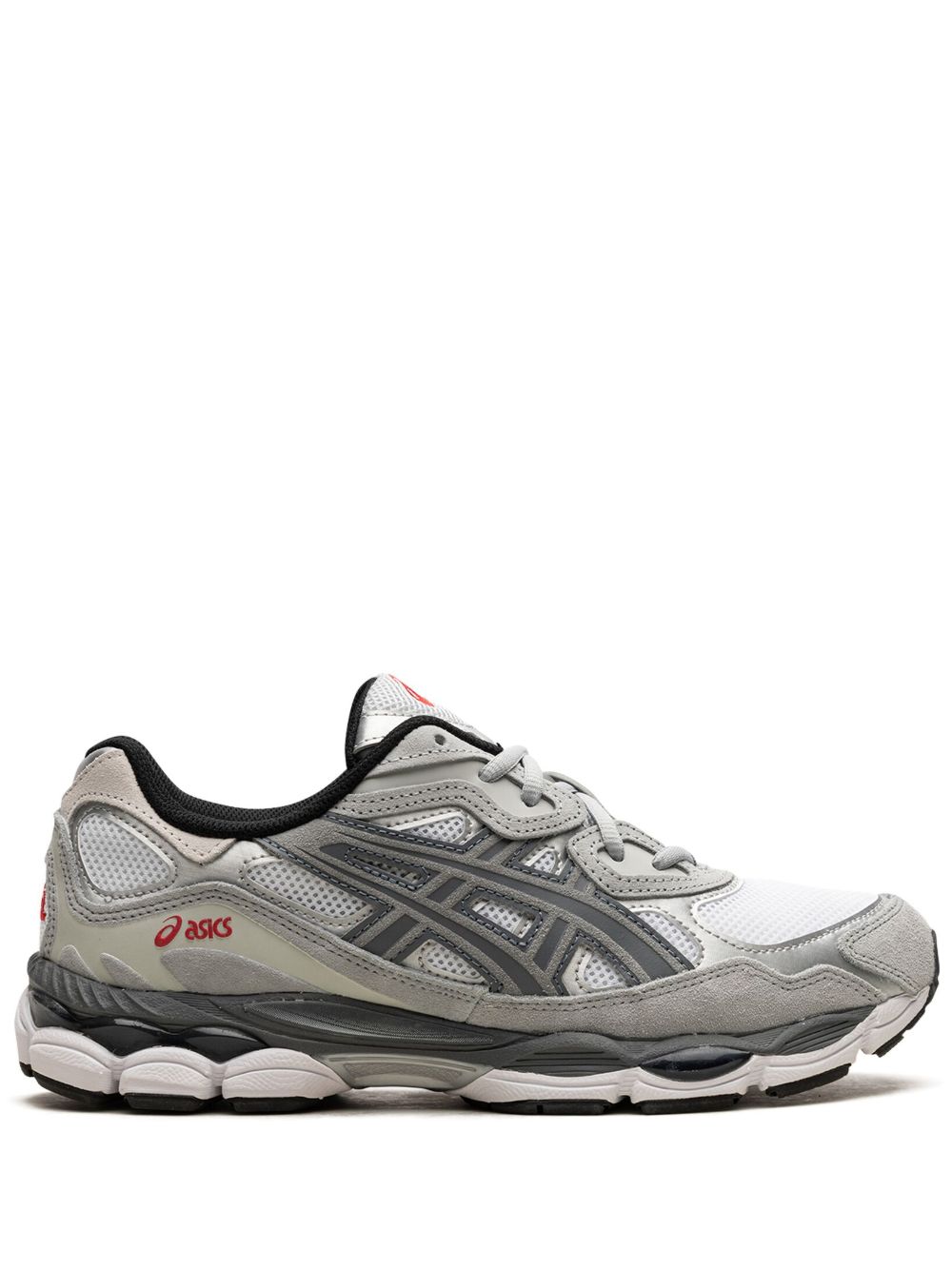 ASICS GEL NYC White/Steel Grey 运动鞋 - 灰色