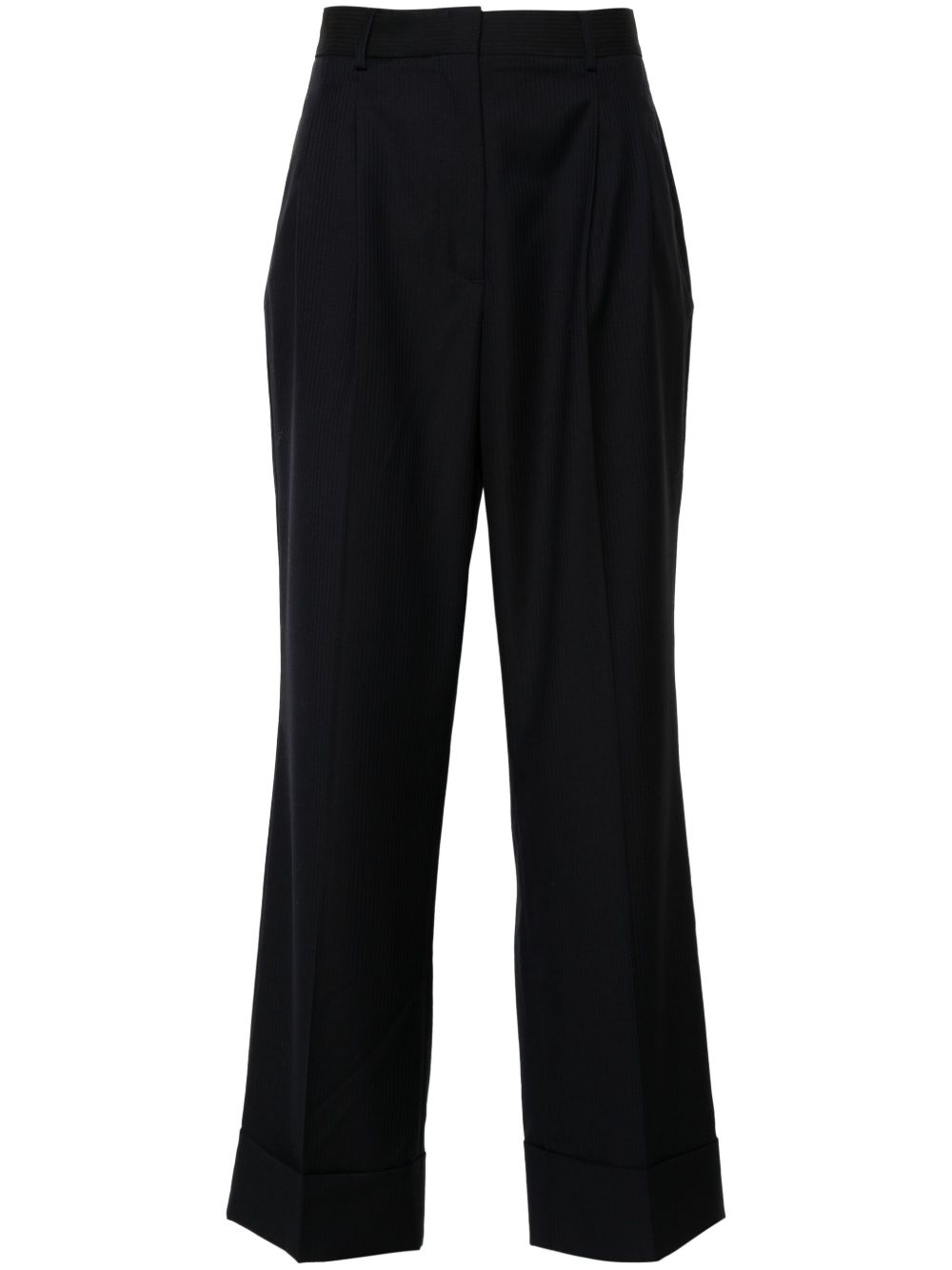 Officine Generale Willow 羊毛长裤 - 蓝色