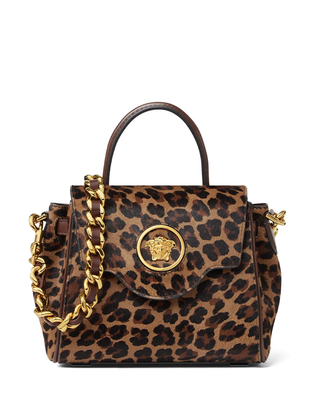 Versace La Medusa 托特包 - 褐色