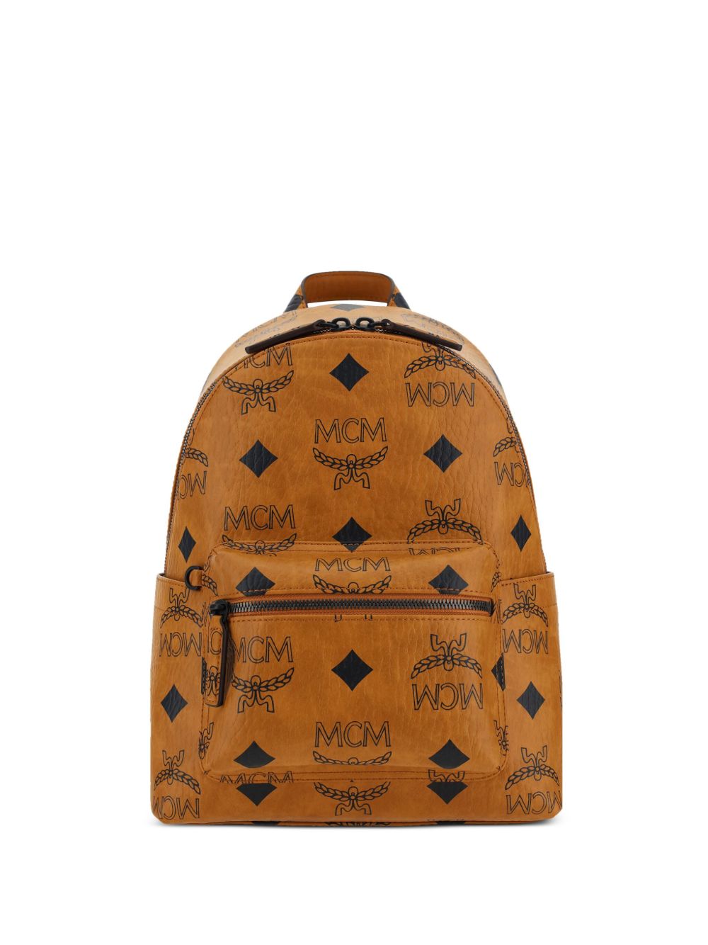 MCM Stark 双肩包 - 褐色