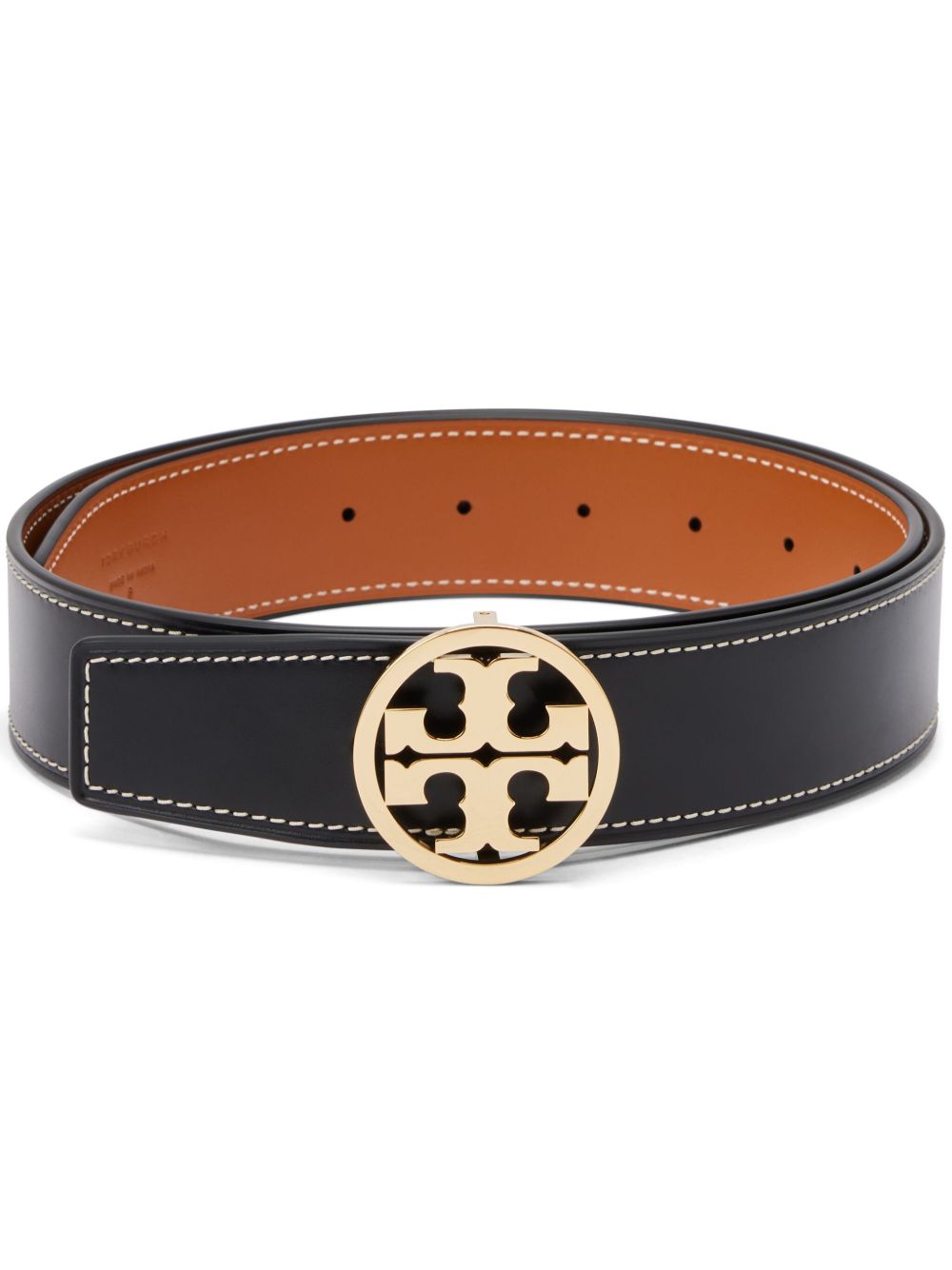 Tory Burch Miller 双面腰带 - 黑色