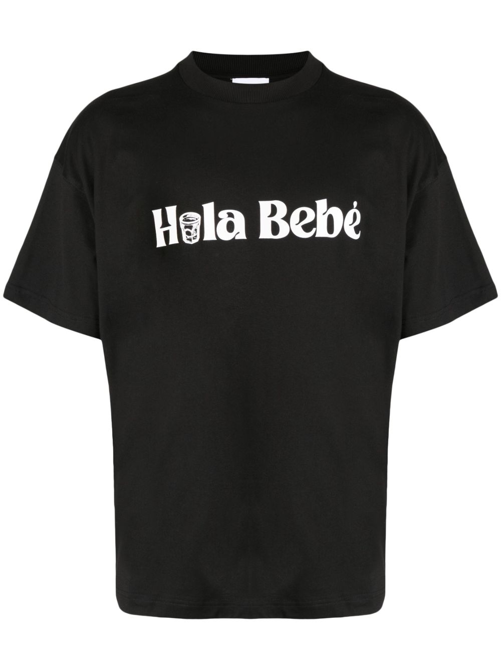 BLUE SKY INN Hola Bebé 棉T恤 - 黑色
