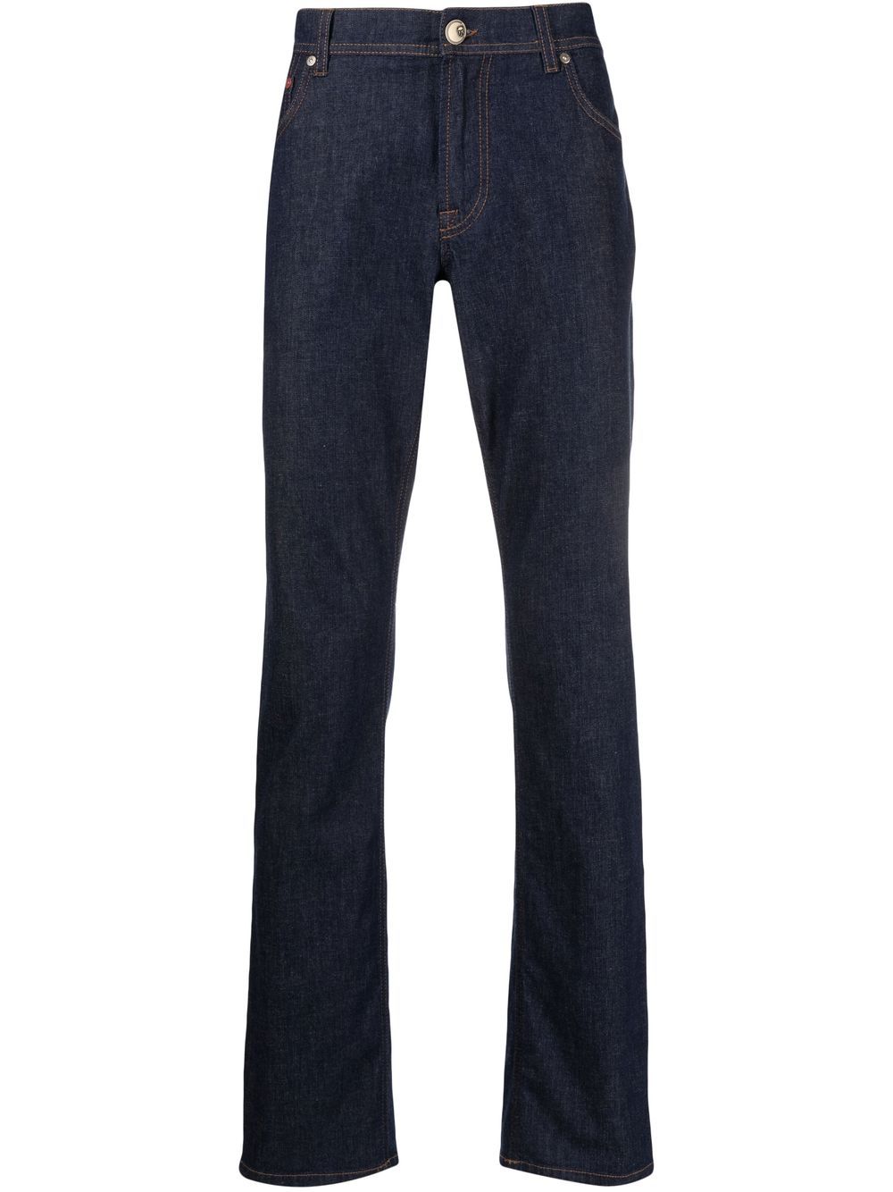 Corneliani 修身牛仔裤 - 蓝色