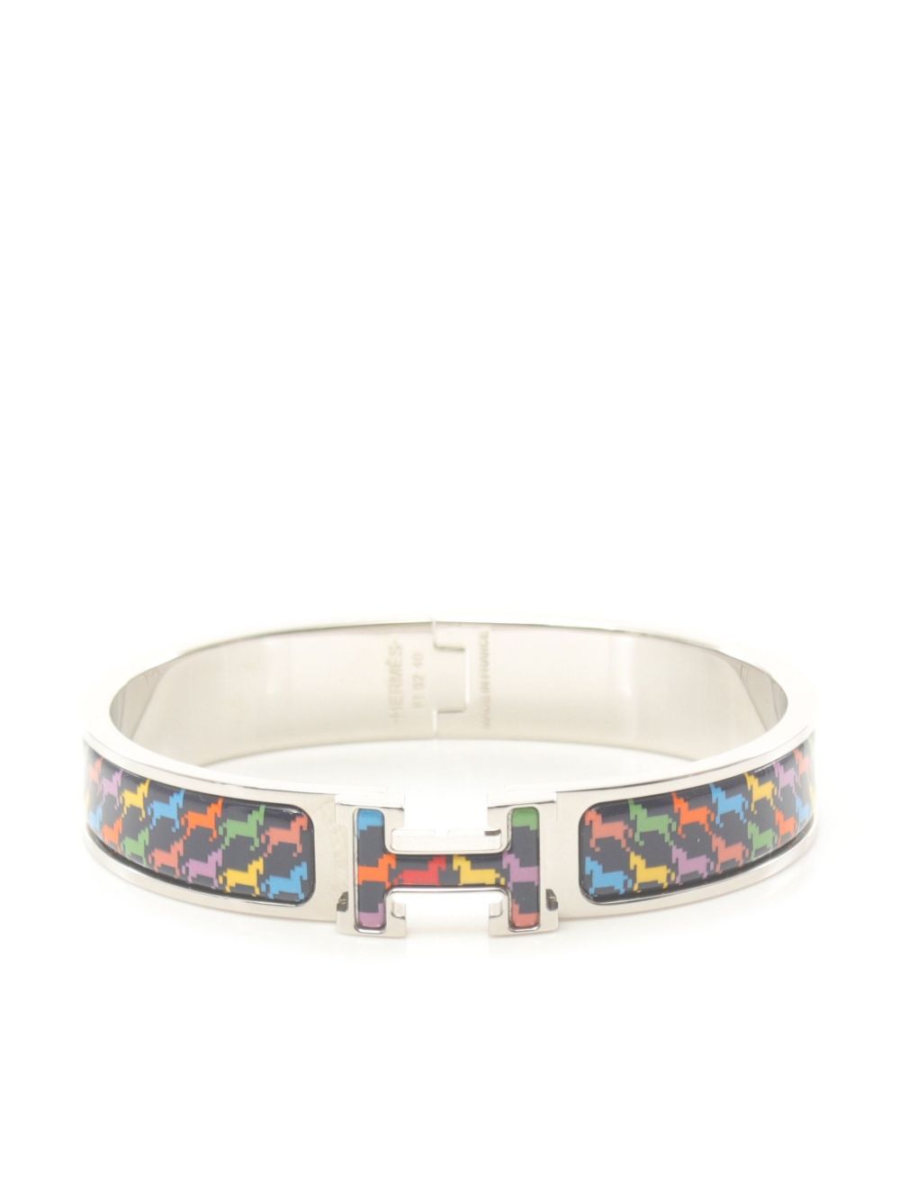 Hermès Pre-Owned Click H 手镯（2010年代典藏款） - 银色
