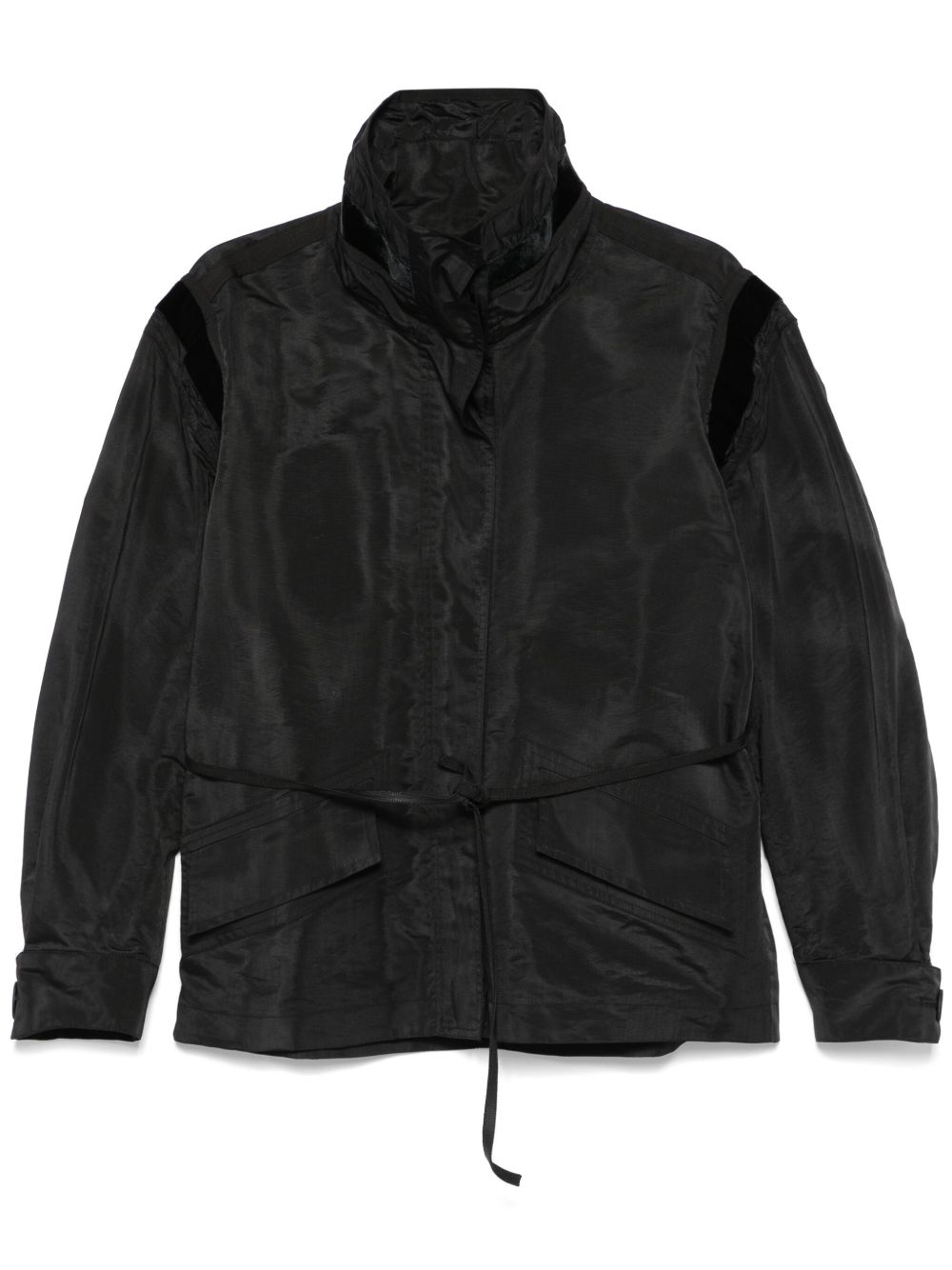Saint Laurent Pre-Owned 飞行员夹克（2010年代典藏款） - 黑色