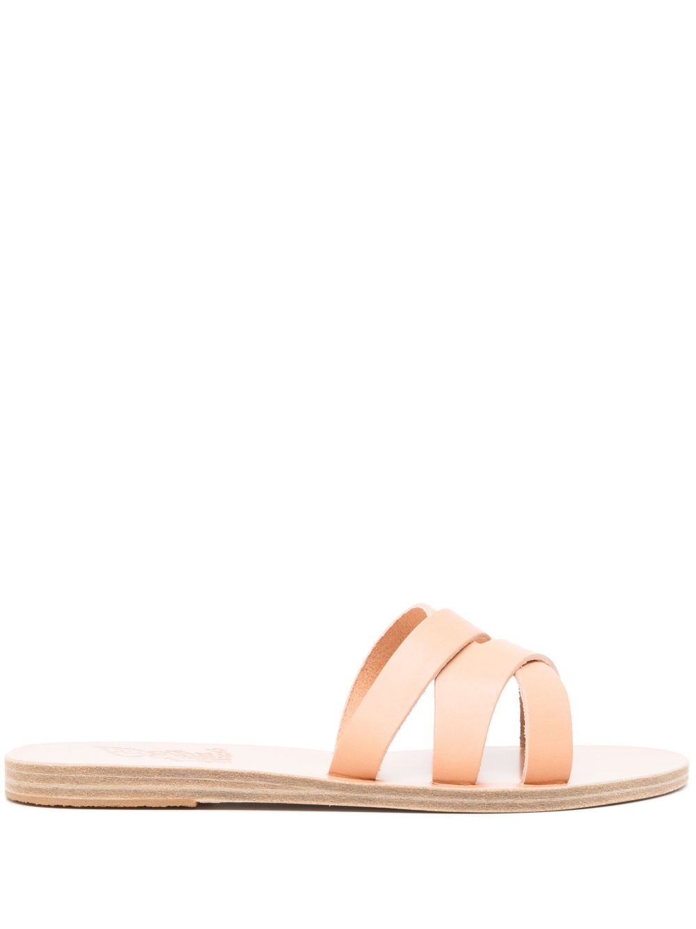 Ancient Greek Sandals Dionysia 皮质拖鞋 - 中性色
