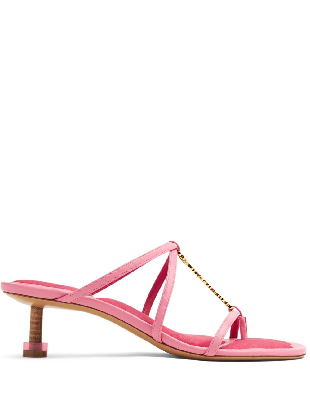 Jacquemus Les Sandales Basses Pralu 低跟穆勒鞋 - 粉色