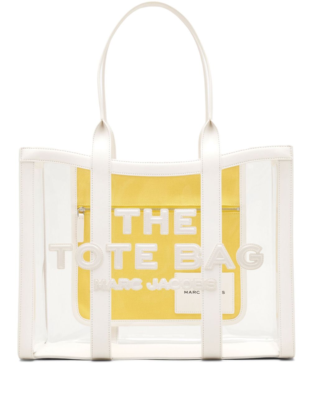 Marc Jacobs The Clear 大号托特包 - 白色