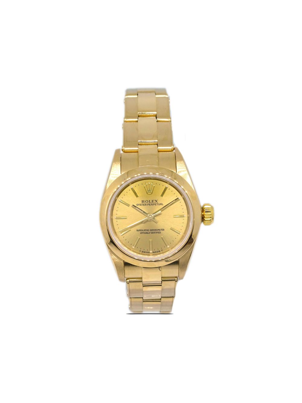 Rolex Oyster Perpetual 24毫米腕表（1996年典藏款） - 金色