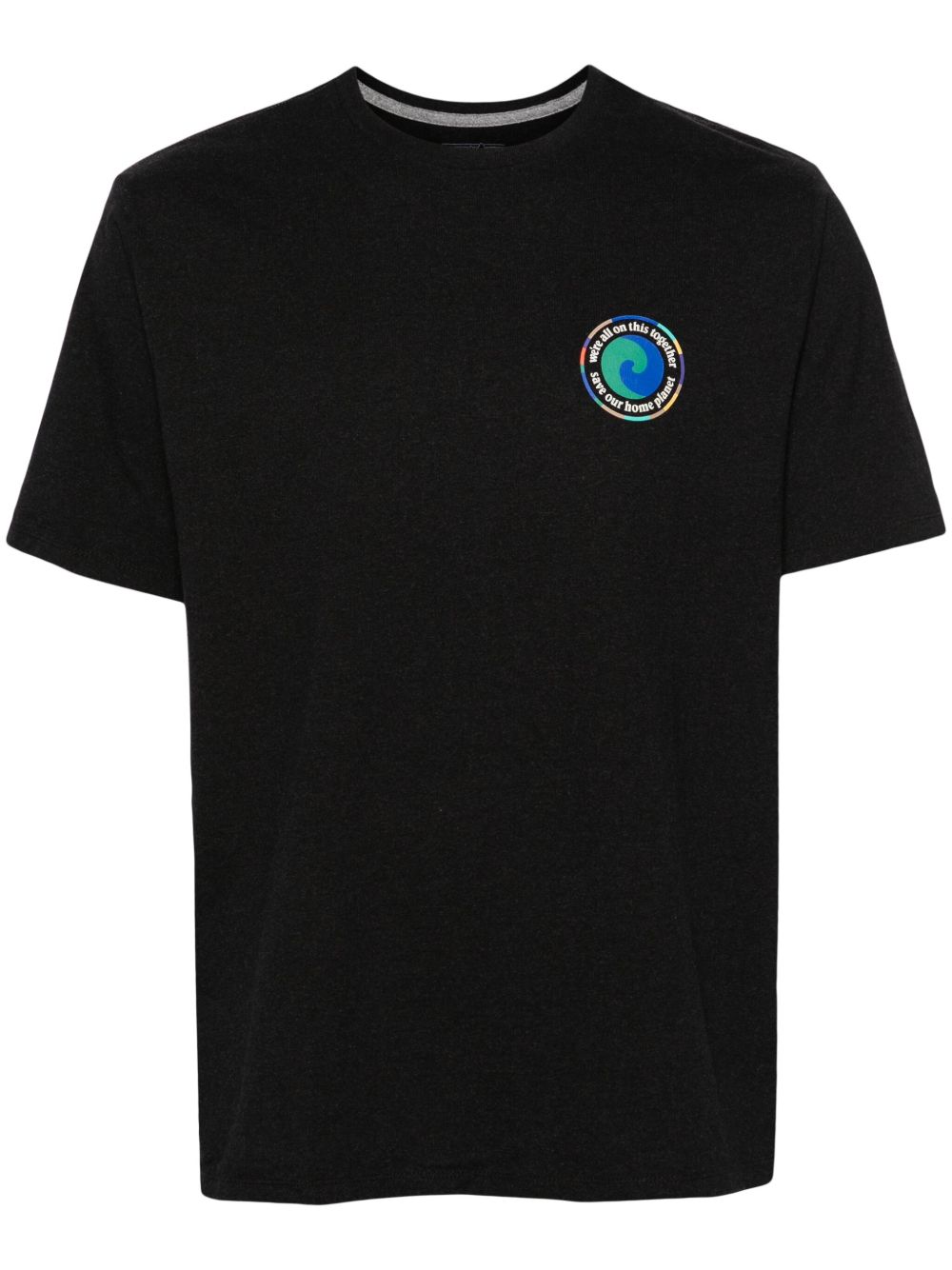 Patagonia Unity Fitz logo印花T恤 - 黑色