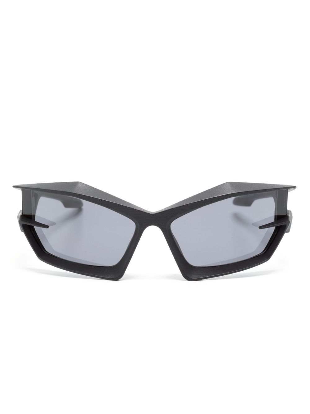 Givenchy Eyewear Giv Cut 盾形太阳眼镜 - 黑色
