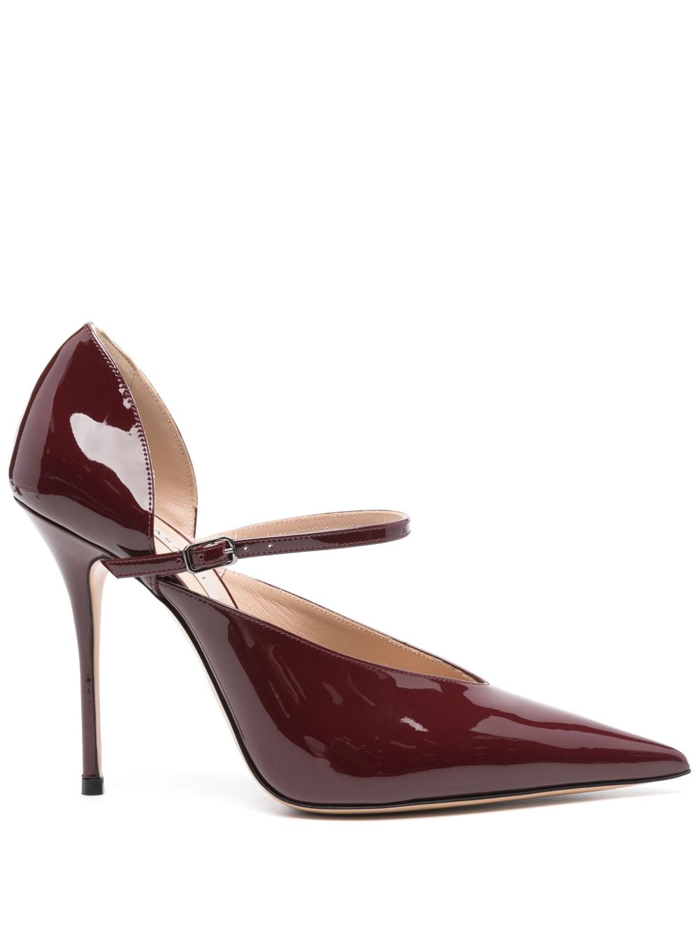 Casadei Scarlet Jolly 皮质高跟鞋 - 红色