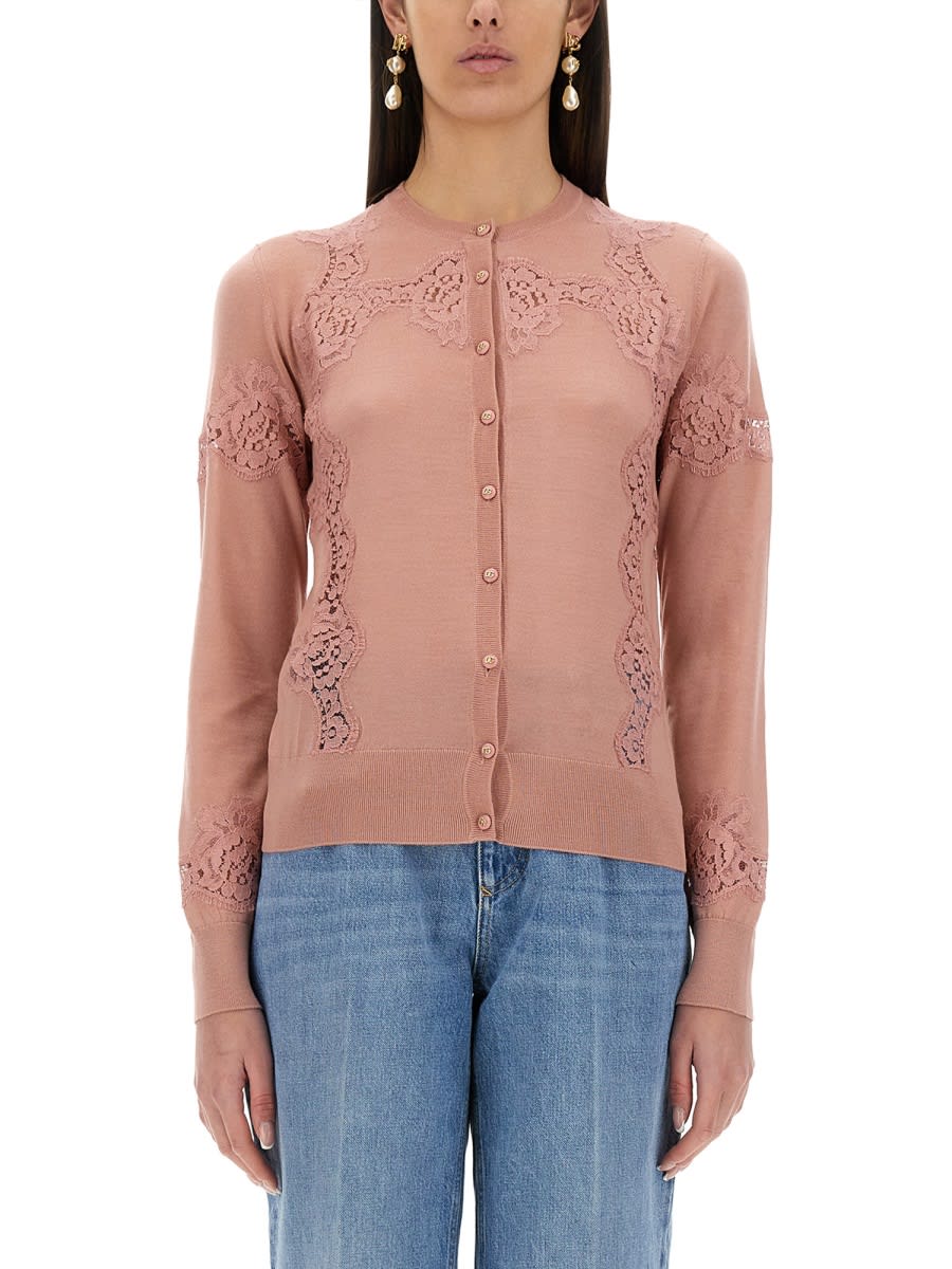 Dolce & Gabbana Cashmere And Silk Cardigan