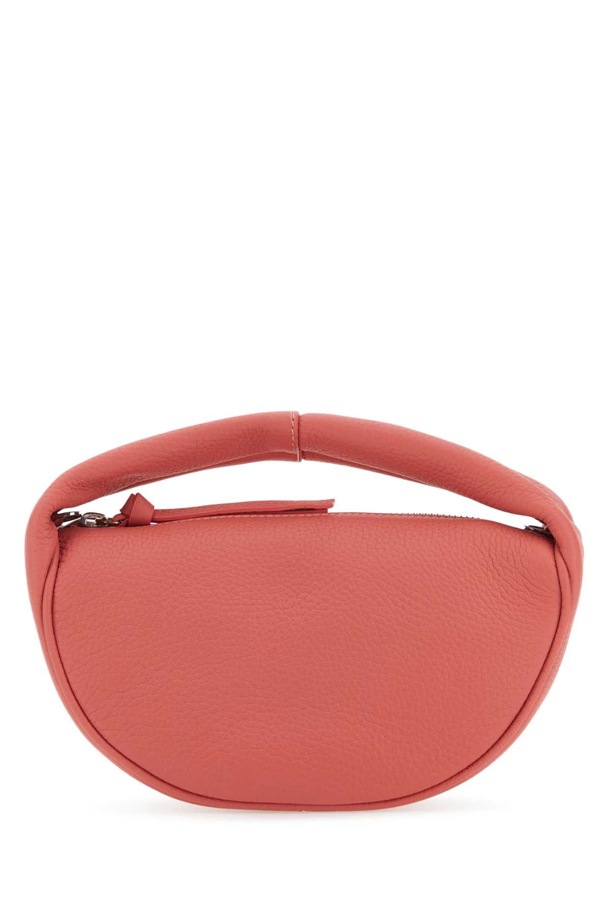 BY FAR Salmon Leather Cush Baby Handbag